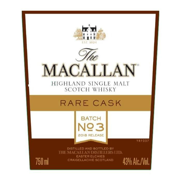 The Macallan Rare Cask Batch No. 3