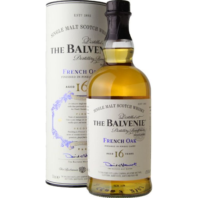 Buy The Balvenie Single Malt Scotch Whisky French Oak 16 Year online at whiskeyshipped.com and have it shipped to your door nationwide.