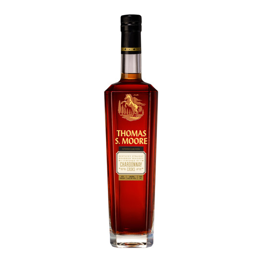Buy Thomas S. Moore Chardonnay Cask Finished Bourbon online at whiskeyshipped.com and have it shipped to your door nationwide.