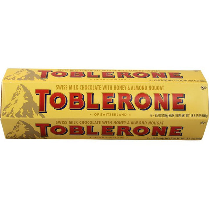 Buy Toblerone Swiss Milk Chocolate Bars online at whiskeyshipped.com and have it shipped to your door nationwide