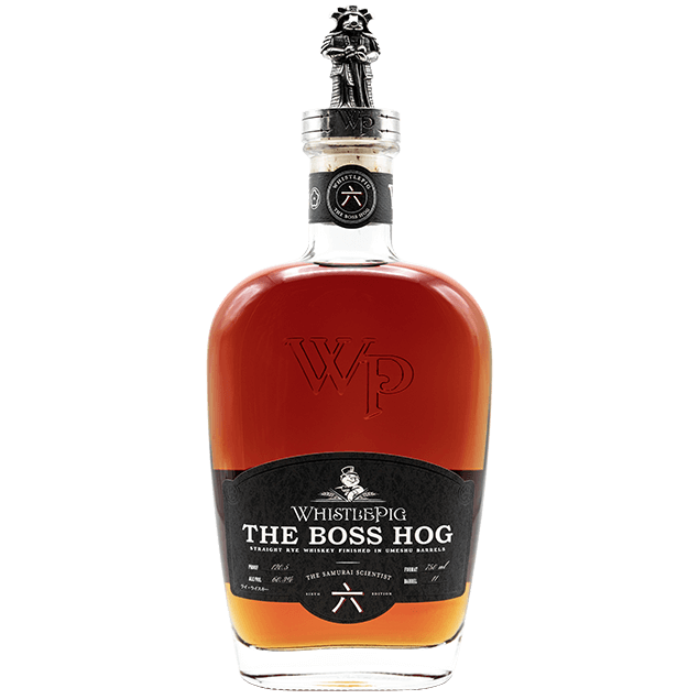 Buy Whistle Pig The Boss Hog Edition 六 online at whiskeyshipped.com and have it shipped to your door nationwide. Whistle Pig The Boss Hog Edition 六 is the first American Whiskey finished using Japanese Umeshu, the result of a true collaboration between WhistlePig and Kitaya brewery on Japan’s Kyushu island