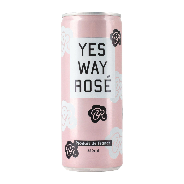 Buy Yes Way Rosé Produit De France Single Cans online at whiskeyshipped.com and have it shipped to your door nationwide.