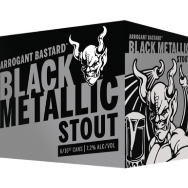 Arrogant Bastard Black Metallic Stout 6 Pack | 16oz Can