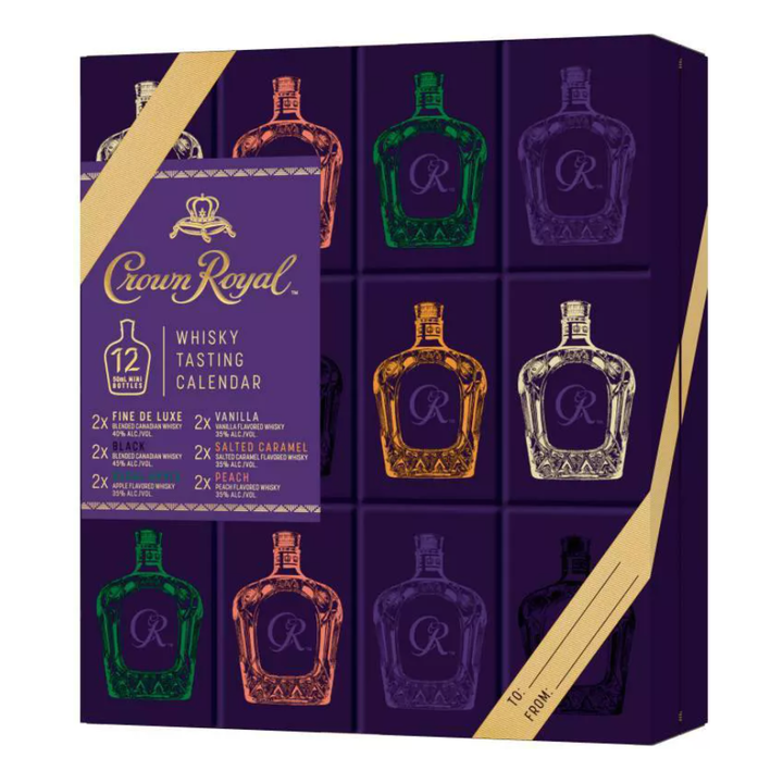 Buy Crown Royal Whisky Tasting Calendar online at whiskeyshipped.com and have it shipped to your door nationwide.