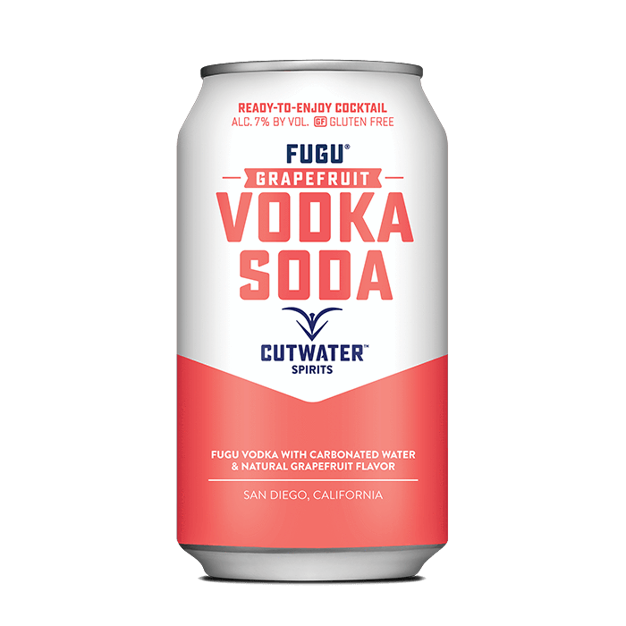 Fugu Grapefruit Vodka Soda (4 Pack - 12 Ounce Cans)