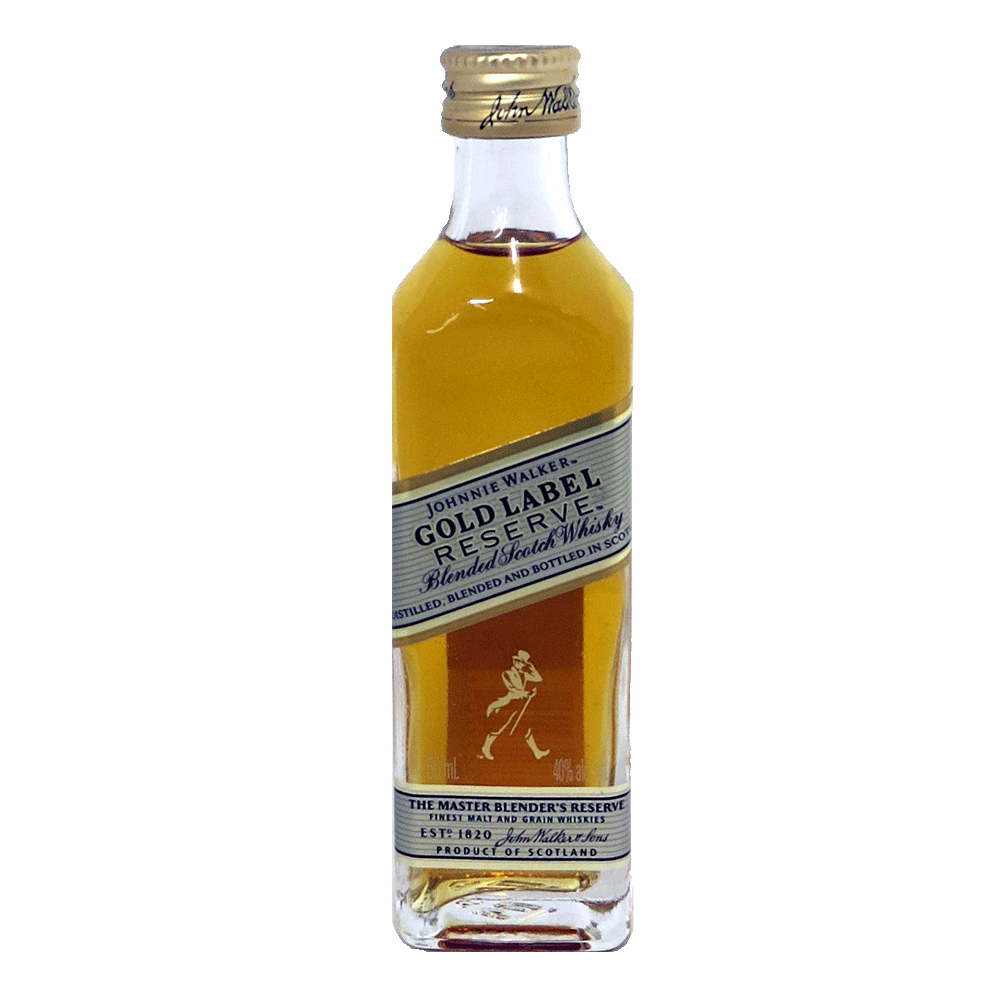 Buy Johnnie Walker Gold Label Reserve (50ml) online at whiskeyshipped.com and have it shipped to your door nationwide.