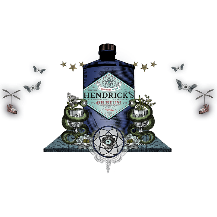 Hendrick's Gin- Orbium (750ml)