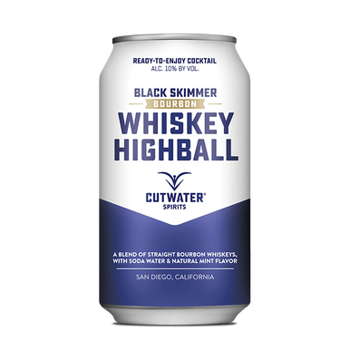 Black Skimmer Whiskey Highball (4 Pack - 12 Ounce Cans)