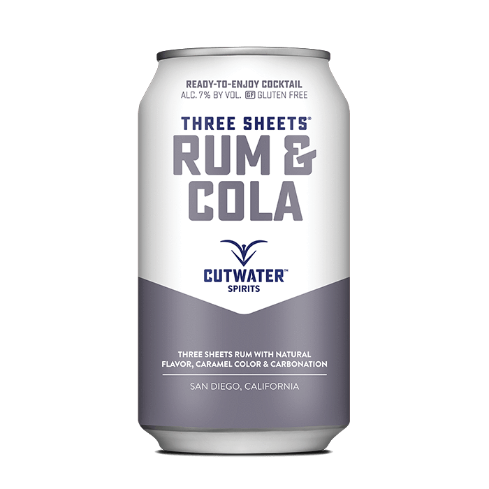 Three Sheets Rum & Cola (4 Pack - 12 Ounce Cans)