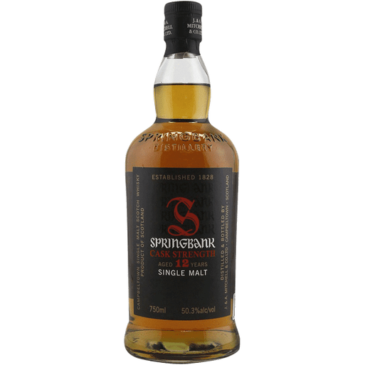 SPRINGBANK 12 YR CASK STRENGTH (750ML)